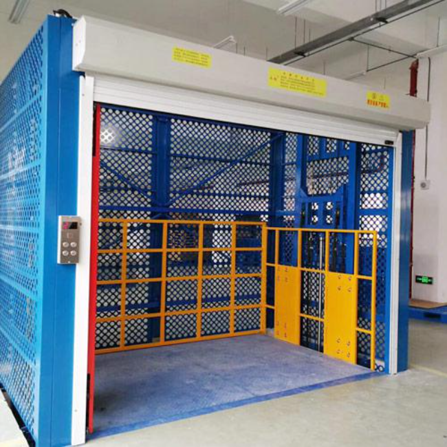 庆安导轨式升降货梯